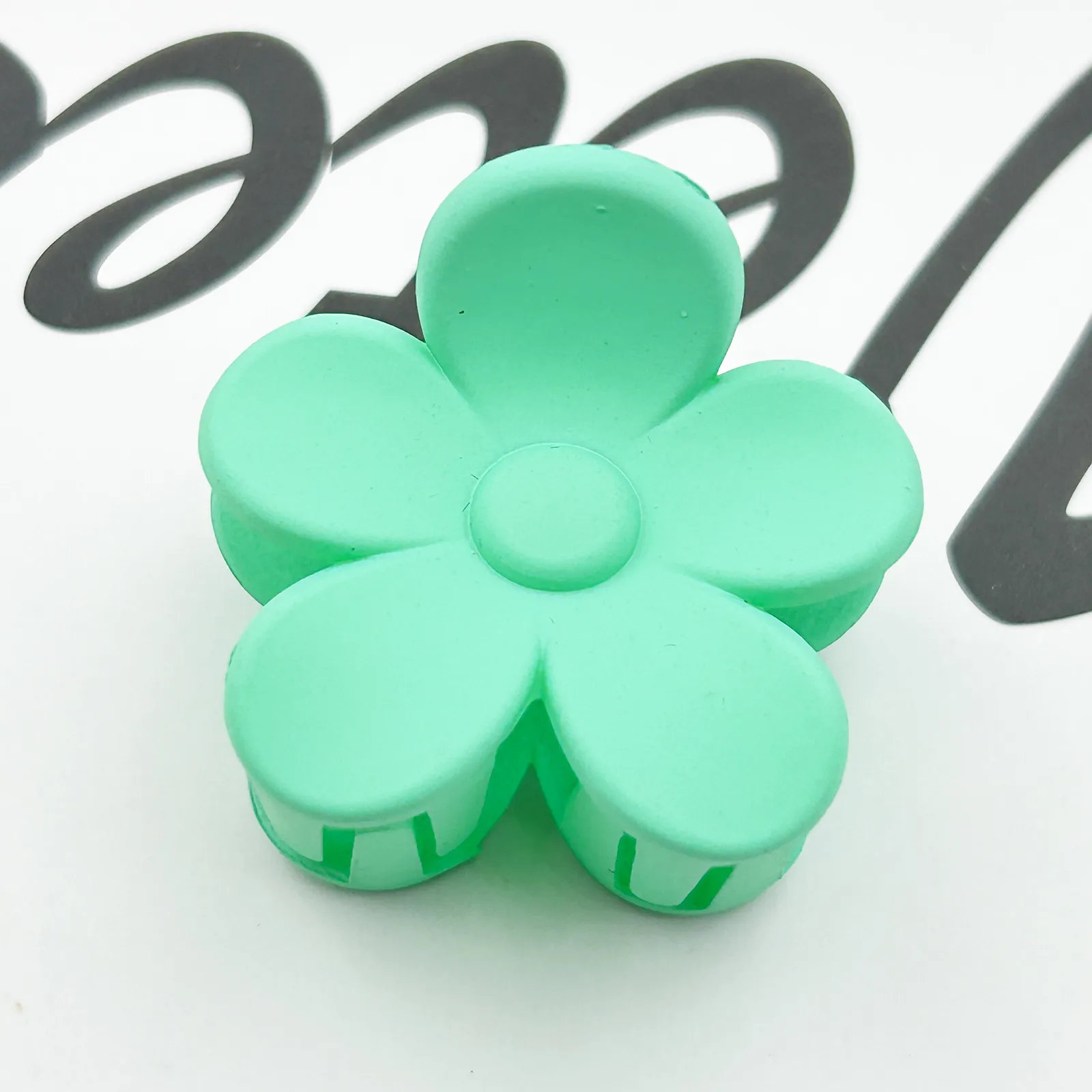 Frosted Flower Hair Clip Back Head Updo Hair Clip Barrettes Ponytail Bun High-Grade Sense Barrettes Shark Clip Wholesale display picture 35