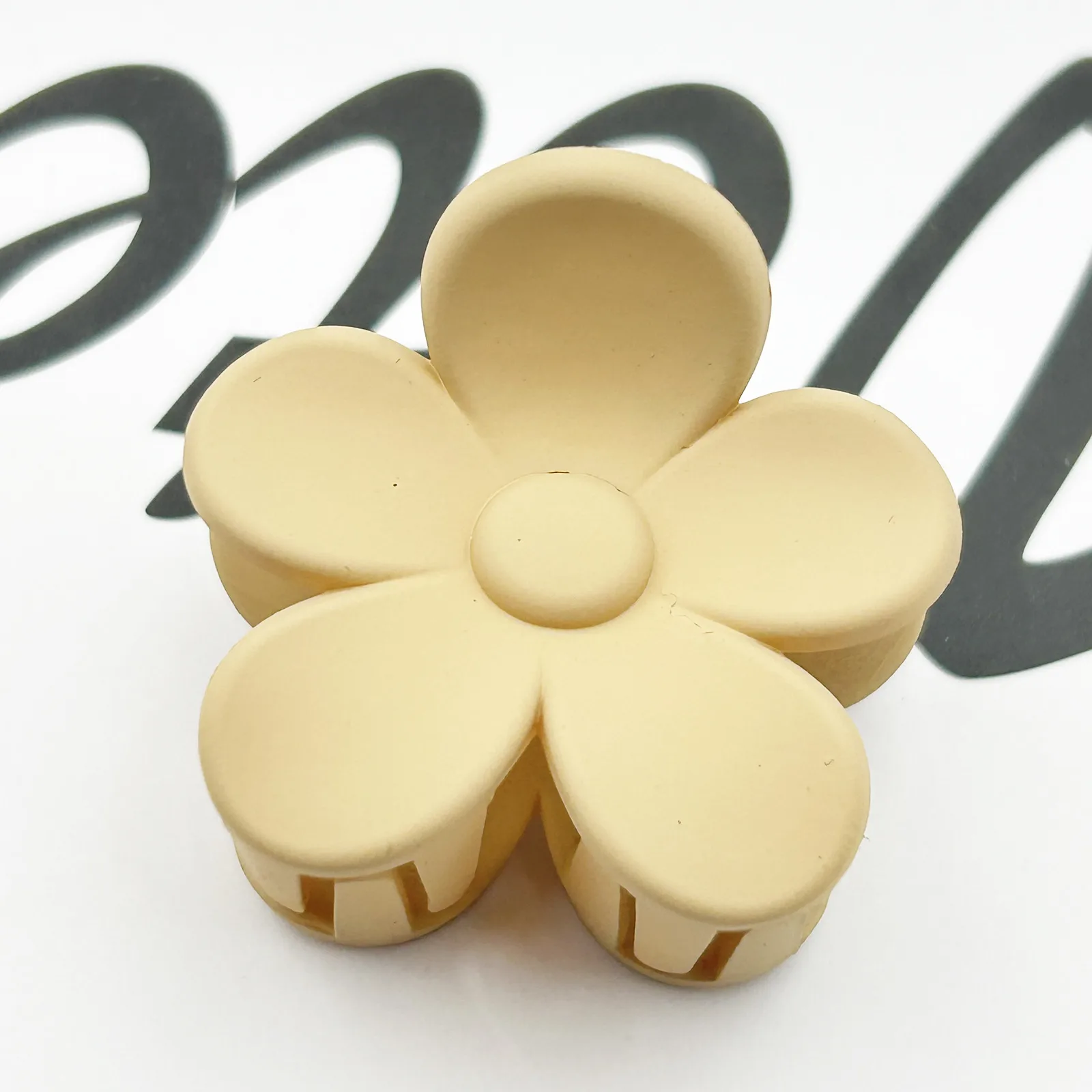 Frosted Flower Hair Clip Back Head Updo Hair Clip Barrettes Ponytail Bun High-Grade Sense Barrettes Shark Clip Wholesale display picture 41