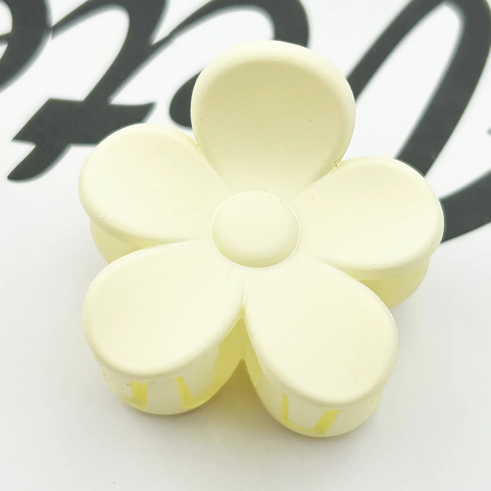 Frosted Flower Hair Clip Back Head Updo Hair Clip Barrettes Ponytail Bun High-Grade Sense Barrettes Shark Clip Wholesale display picture 42