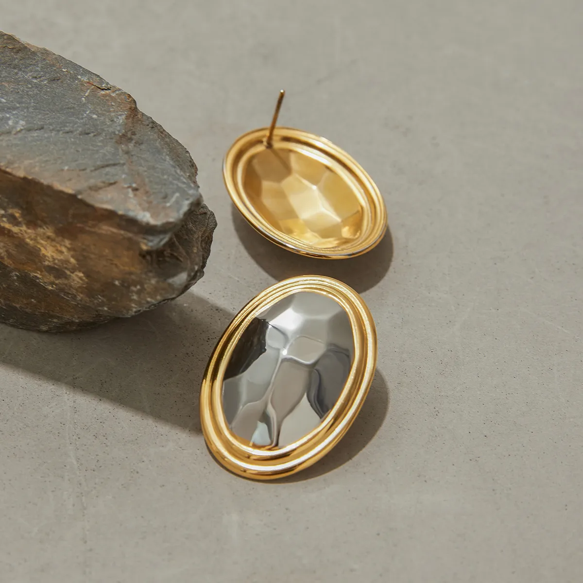 Géométrique Décontractée Style Moderne Commuer Acier Inoxydable 316 Boucles D'Oreilles display picture 6