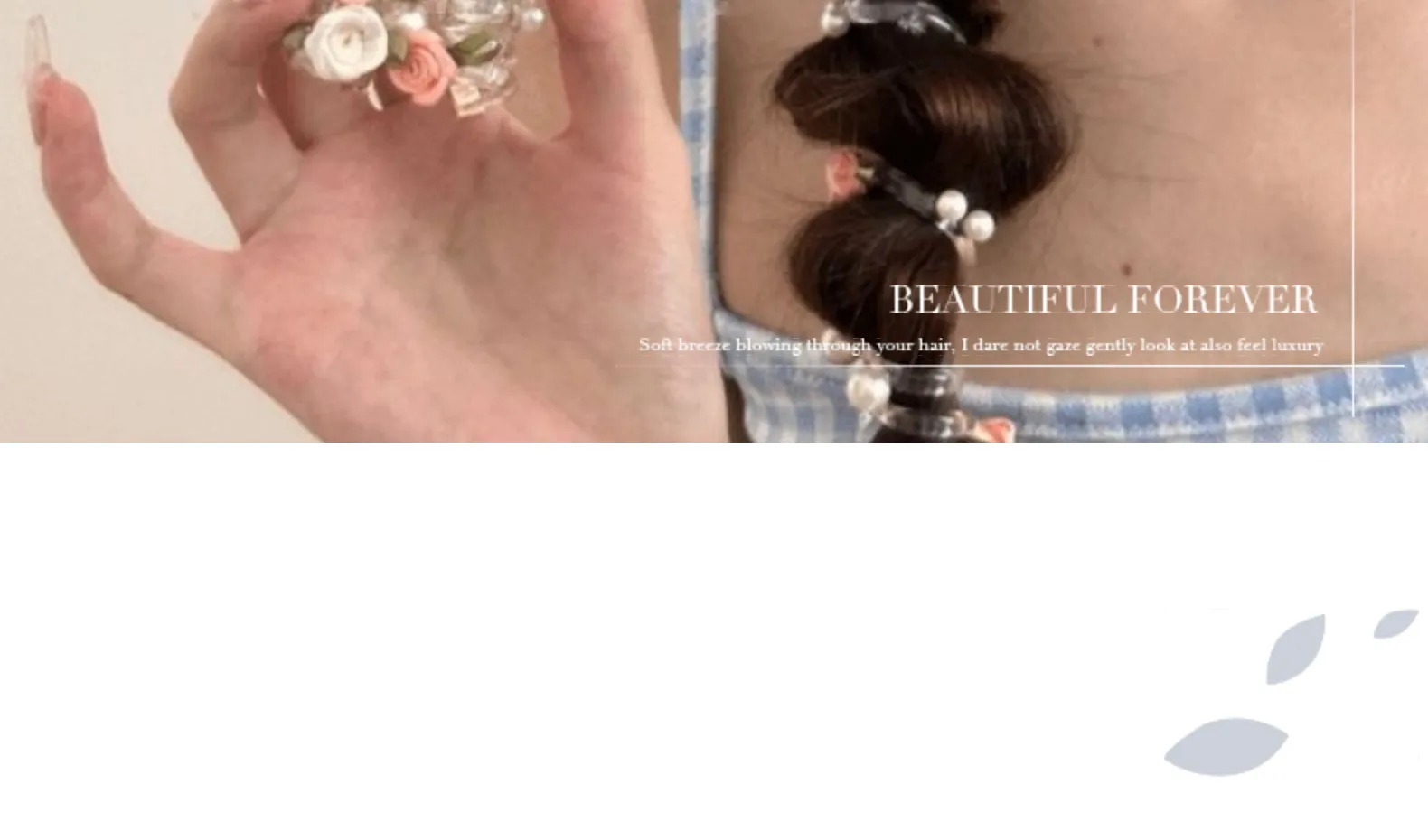 Sweet Butterfly Rose Phone Line Hair Ring Baby Horse Tail Artifact Hair Rope Girl Hair Tie Little Girl Headdress display picture 2