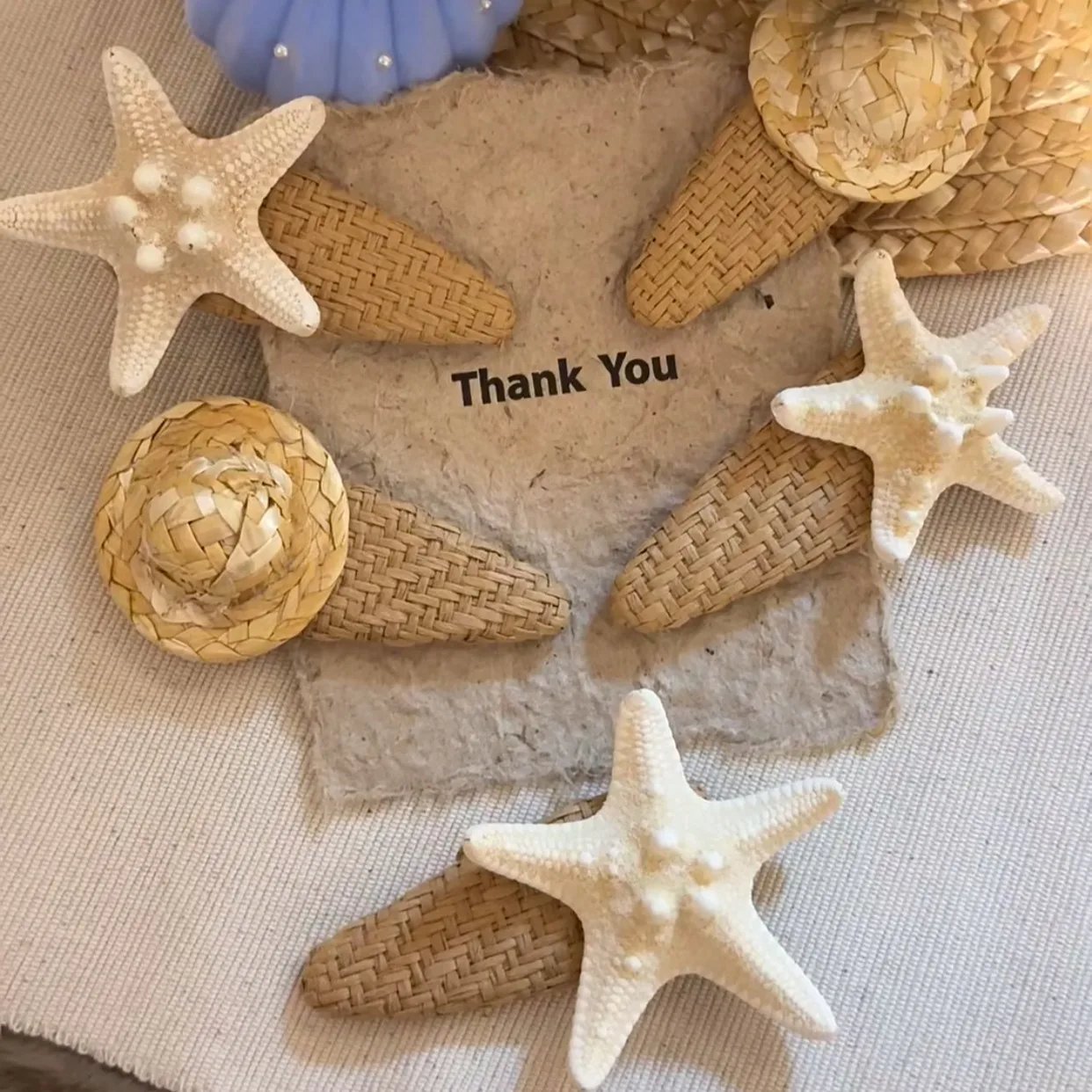 New Summer Seaside Holiday Hot Girl Mermaid Princess Hair Accessories Simulation Shell Starfish Side Clip Hairpin Hairpin Girl display picture 1