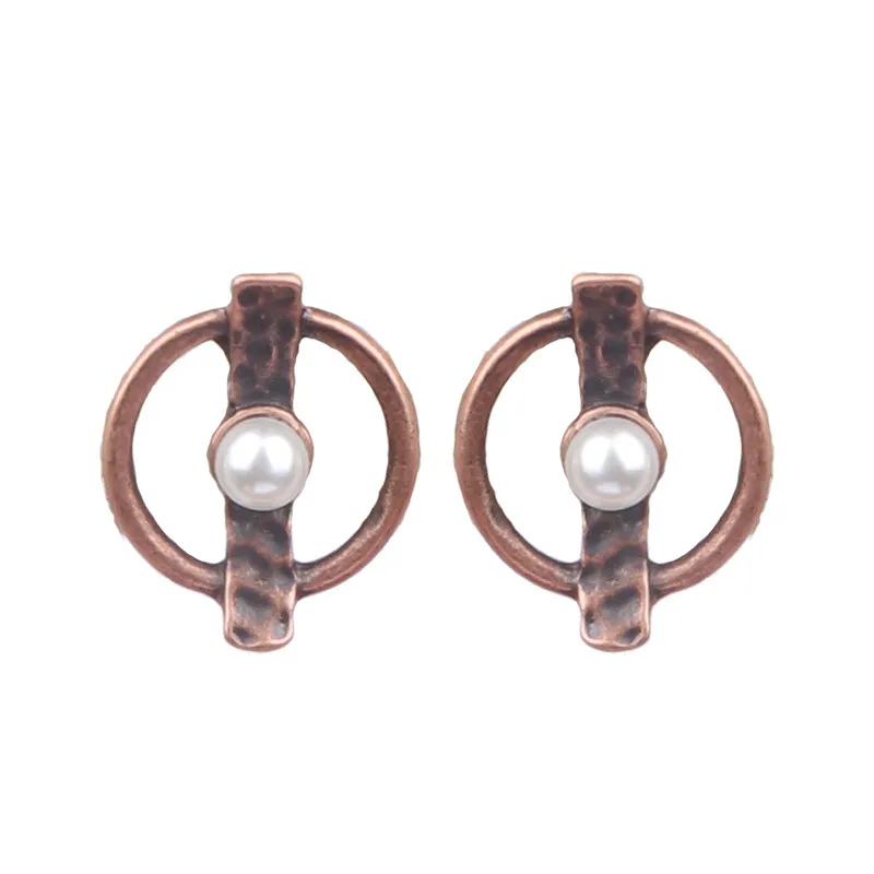 , Nuevos Pendientes De Borla De Madera Bohemios Hechos A Mano, Elegantes Y Elegantes Anillos Geométricos Circulares display picture 17