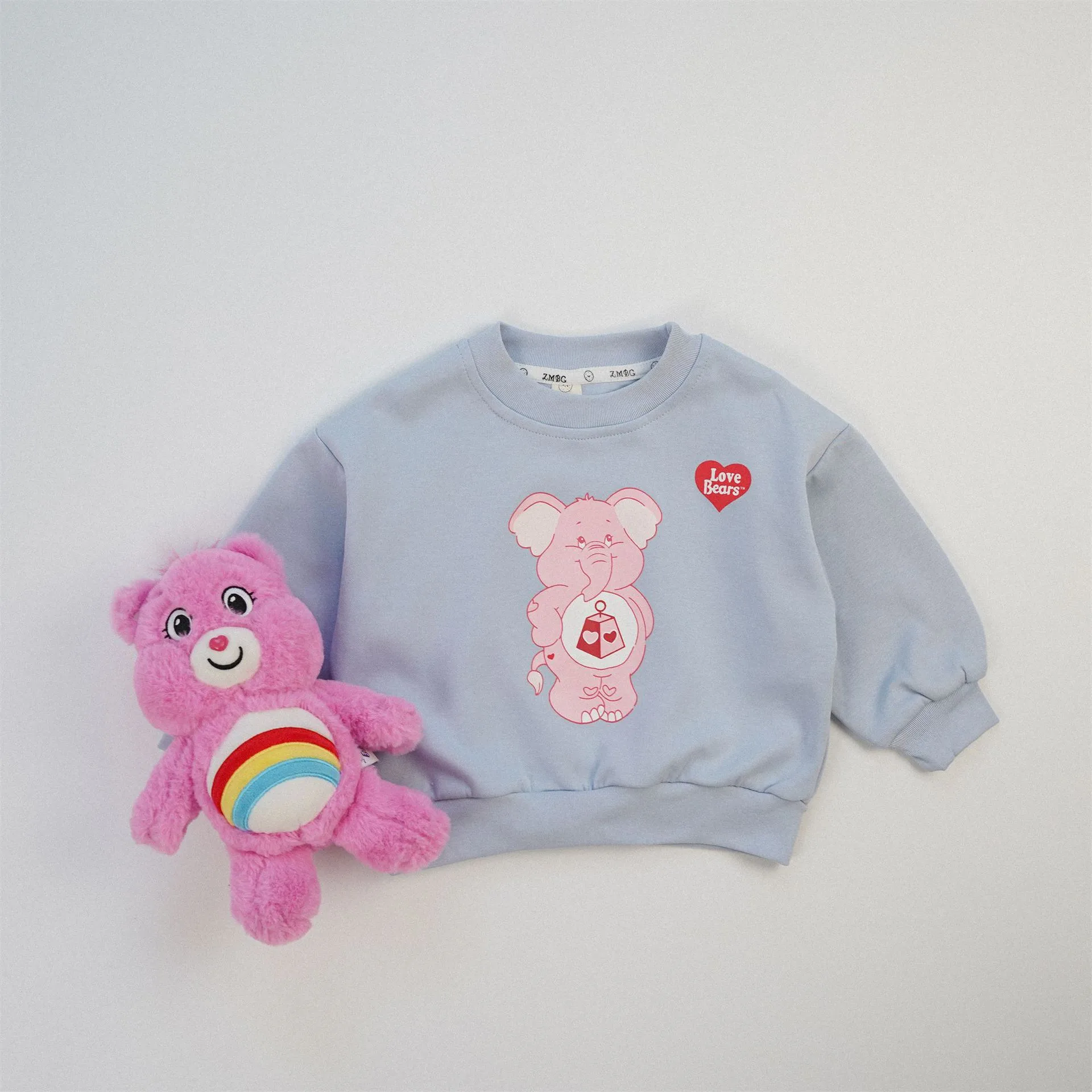Suéter De Manga Larga Para Niños Y Adultos Unisex Hecho De Algodón Suave Estilo Coreano Adecuado Para Primavera Y Otoño Diseño De Dibujos Animados Ideal Para Madres E Hijas display picture 6