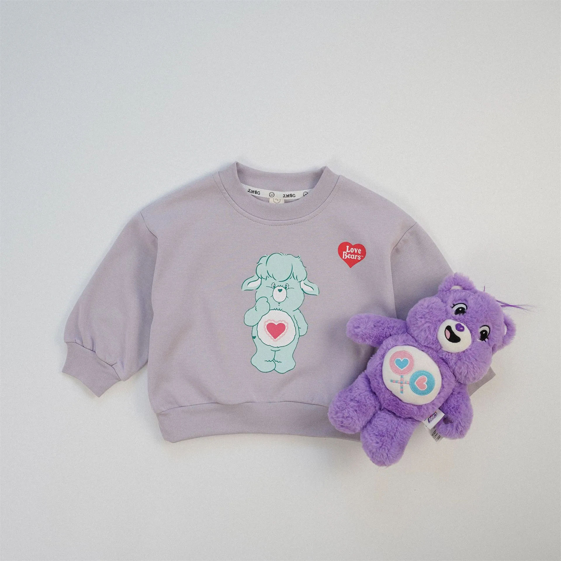 Suéter De Manga Larga Para Niños Y Adultos Unisex Hecho De Algodón Suave Estilo Coreano Adecuado Para Primavera Y Otoño Diseño De Dibujos Animados Ideal Para Madres E Hijas display picture 7