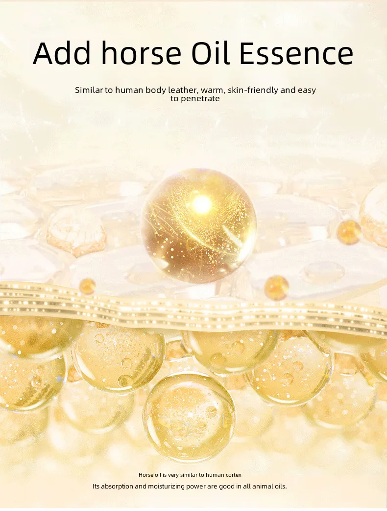 Laurel Vaseline Horse Oil Hand Foot Nourishing Cream Moisturizing Hydrating Body Milk Hand Care Autumn Winter Anti-Crack display picture 7