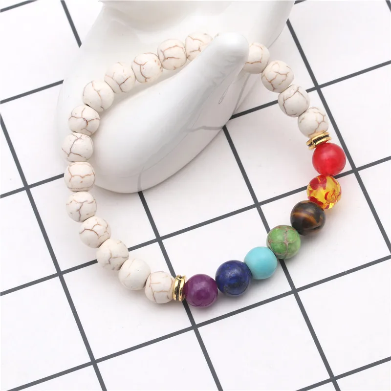 Printing Fashion  Natural Stone Bracelets Wholesale display picture 6