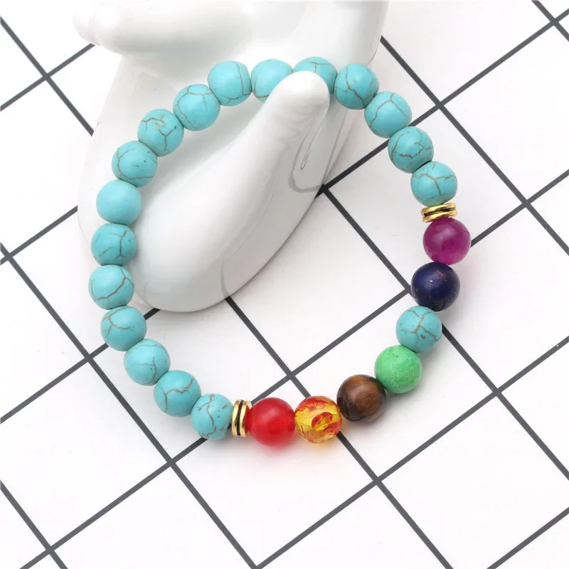 Printing Fashion  Natural Stone Bracelets Wholesale display picture 7