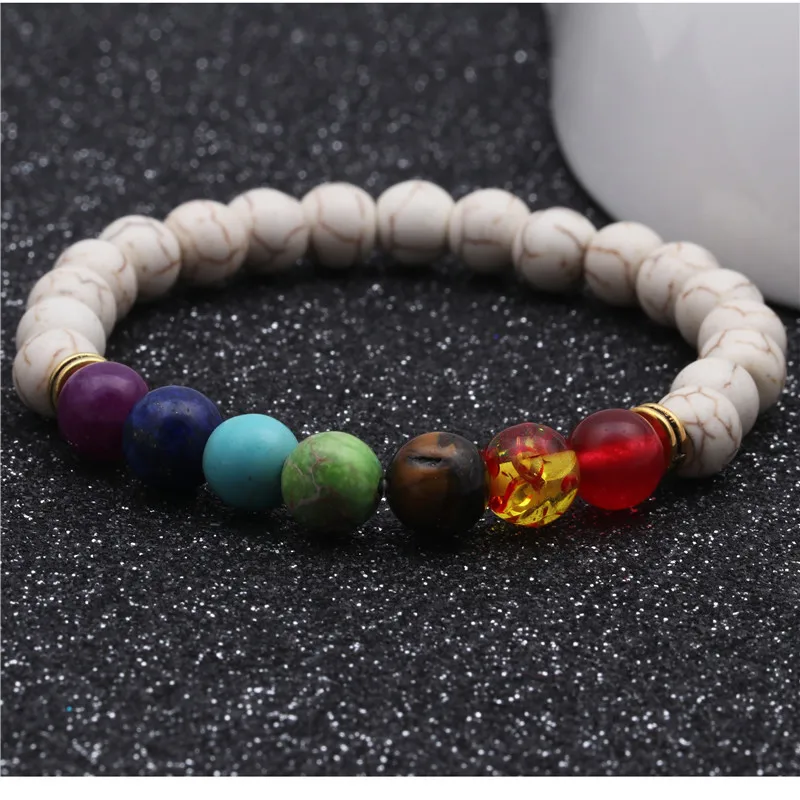 Printing Fashion  Natural Stone Bracelets Wholesale display picture 8