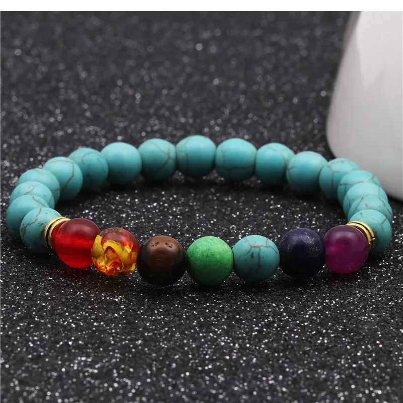 Printing Fashion  Natural Stone Bracelets Wholesale display picture 9