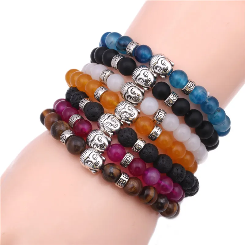 Printing Fashion  Natural Stone Bracelets Wholesale display picture 16