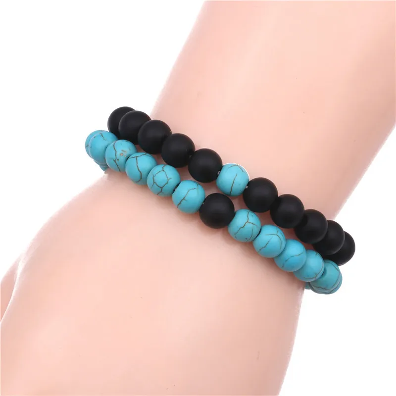 Printing Fashion  Natural Stone Bracelets Wholesale display picture 17