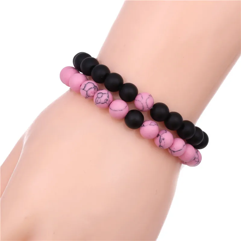 Printing Fashion  Natural Stone Bracelets Wholesale display picture 18