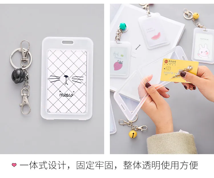 Unisexo Rosa Roja Geométrico Gire La Tapa Portatarjetas display picture 6