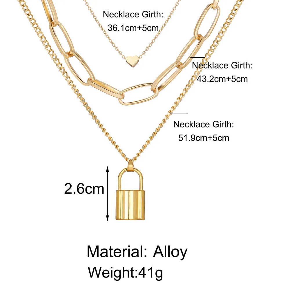 Vintage Style Alloy Necklace Wholesale display picture 2