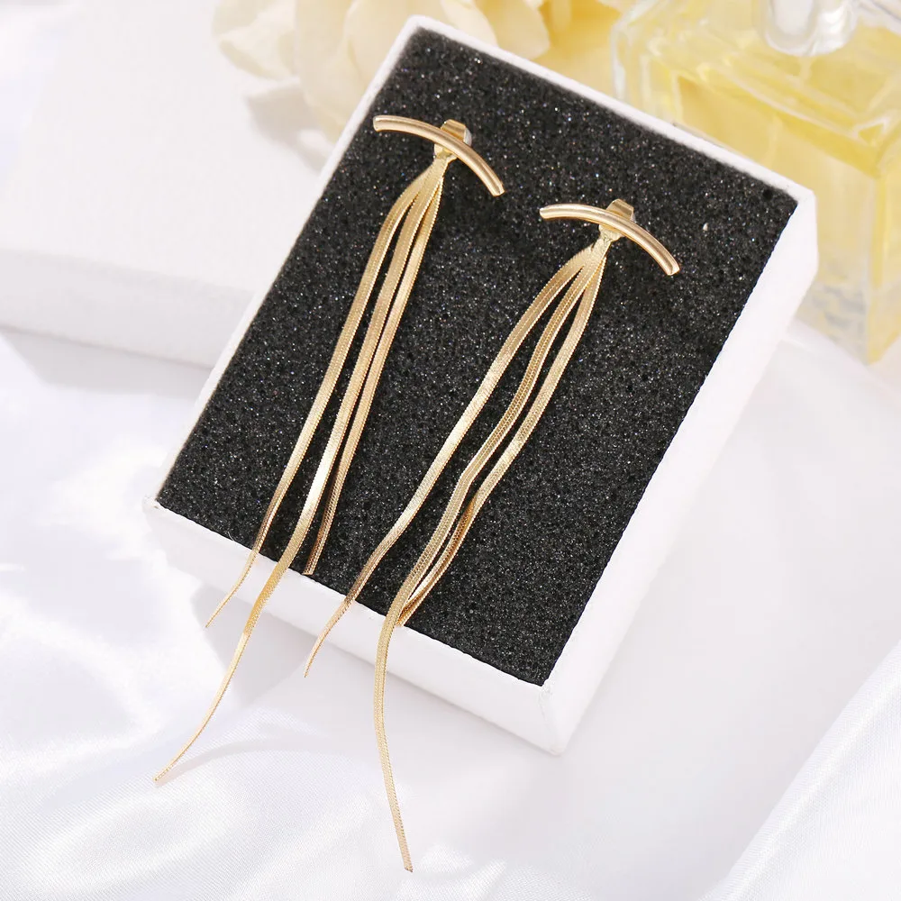 Vintage Style Alloy No Inlaid Plating Earrings display picture 4