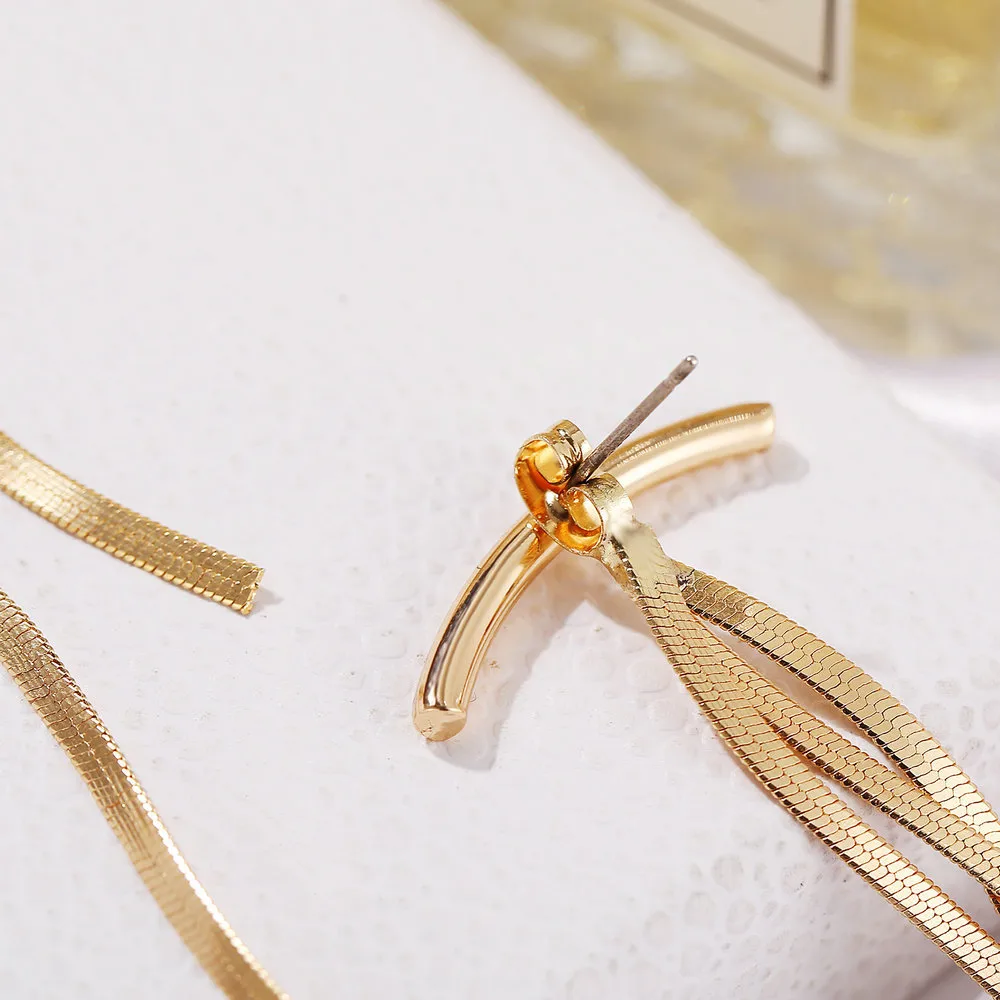 Vintage Style Alloy No Inlaid Plating Earrings display picture 7