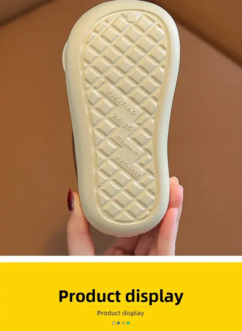 Botas De Lluvia Para Niños Con Dibujos De Ojos Grandes Y Antideslizantes Impermeables Unisex Zapatos De Agua Para Bebés Y Niñas Medio-Calf EVA Para Niños display picture 9