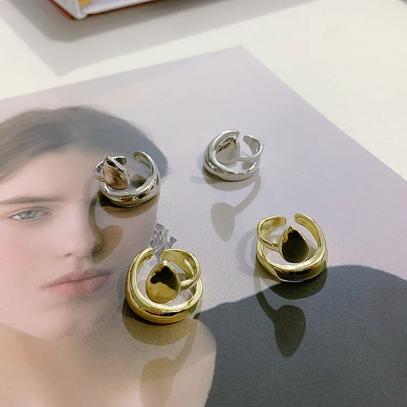 Leaves Alloy No Inlaid Plating Earrings Ear Studs display picture 7