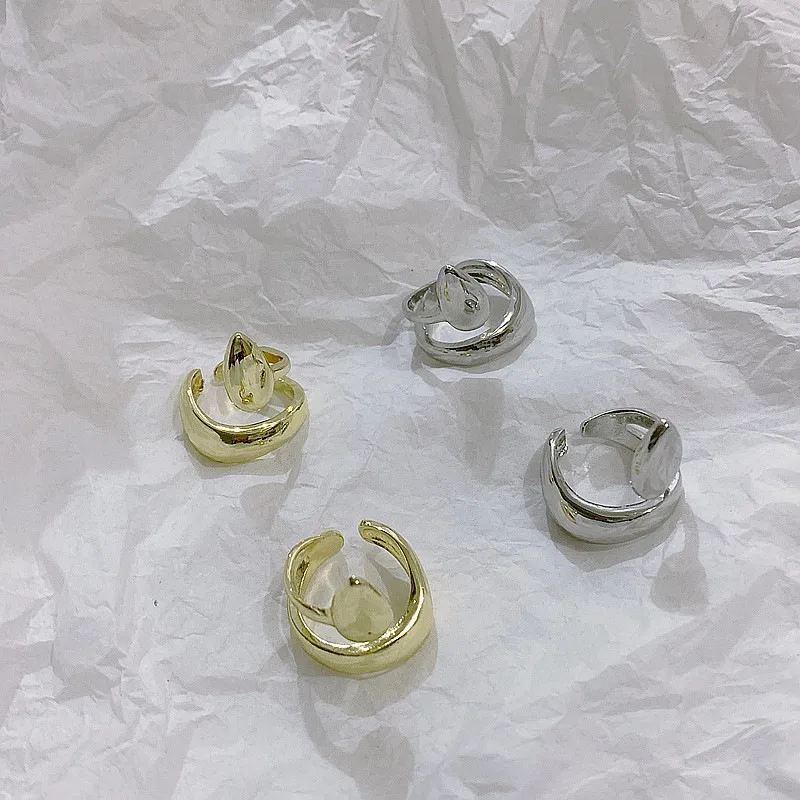 Feuilles Alliage Pas D'Incrustation Placage Des Boucles D'Oreilles Boucles D'Oreilles display picture 8