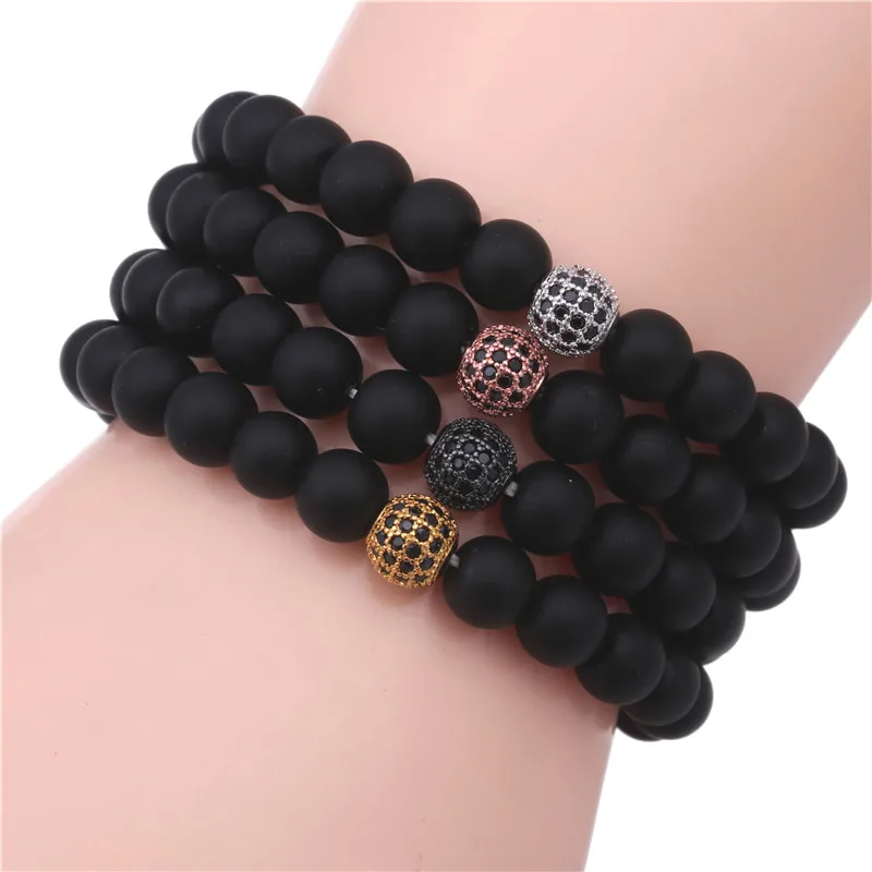 Flor Moda Otro Piedra Natural Pulsera Venta Al Por Mayor display picture 10