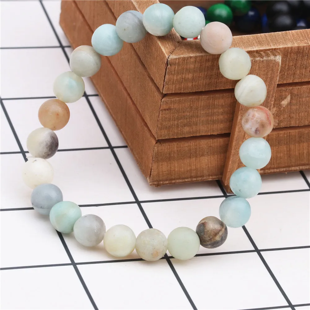 Printing Fashion No Inlaid Natural Stone Bracelets Wholesale display picture 4