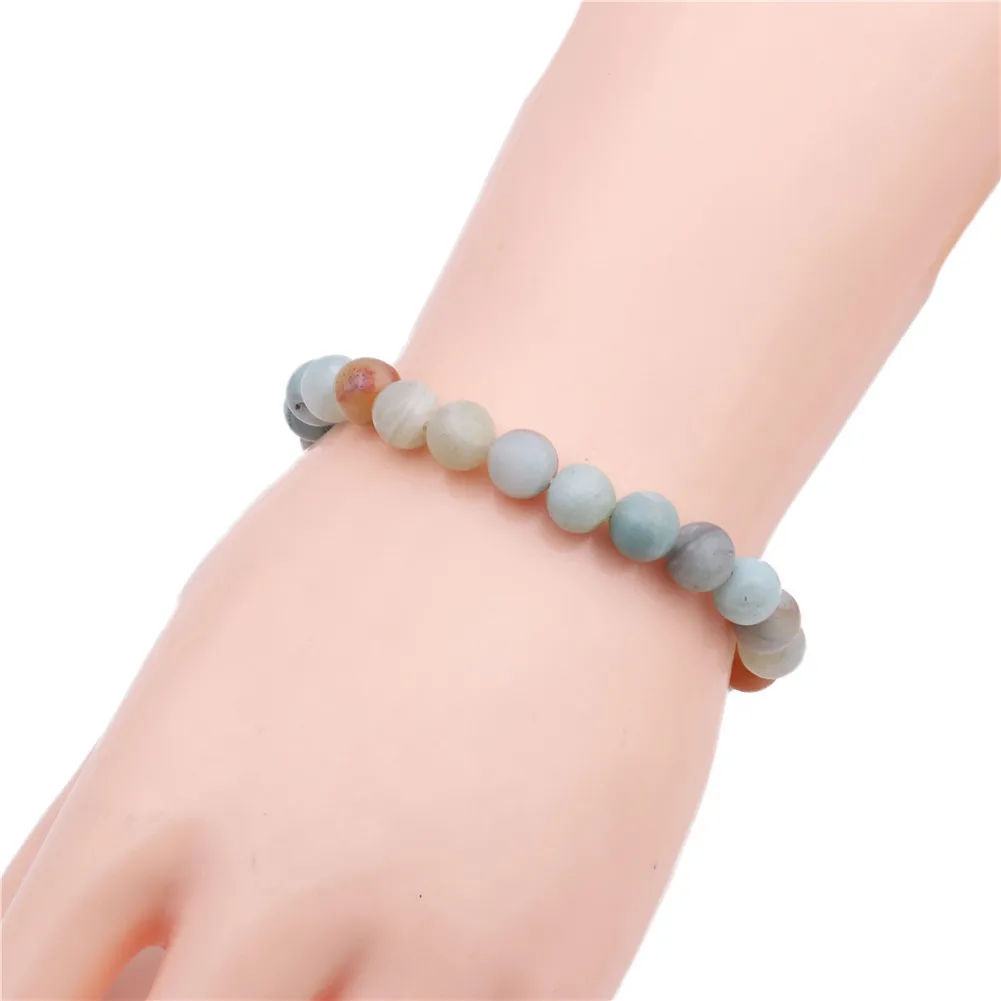Printing Fashion No Inlaid Natural Stone Bracelets Wholesale display picture 5