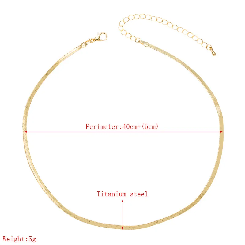 Collar De Moda De Acero Titanio display picture 3