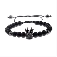 Crown Fashion No Inlaid Copper Bracelets Wholesale main image 8