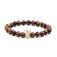 Animal Mode Pas D'Incrustation La Pierre Naturelle Bracelets De Gros main image 2