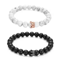 Animal Fashion No Inlaid Natural Stone Bracelets Wholesale main image 3