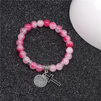 Flower Fashion  Natural Stone Bracelets Wholesale main image 5
