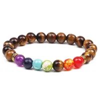 Printing Fashion No Inlaid Natural Stone Bracelets Wholesale main image 4