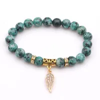 Printing Fashion No Inlaid Natural Stone Bracelets Wholesale main image 5