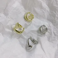 Leaves Alloy No Inlaid Plating Earrings Ear Studs main image 2