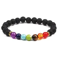 Printing Fashion No Inlaid Beaded Natural Stone Bracelets Wholesale main image 1