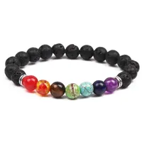 Printing Fashion No Inlaid Beaded Natural Stone Bracelets Wholesale main image 2