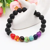 Printing Fashion No Inlaid Beaded Natural Stone Bracelets Wholesale main image 4