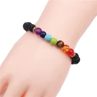 Printing Fashion No Inlaid Beaded Natural Stone Bracelets Wholesale main image 5