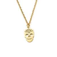 Skull Fashion Stainless Steel Necklace Wholesale main image 1