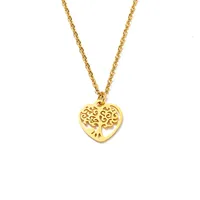 Corazón Moda Acero Inoxidable Collar Venta Al Por Mayor main image 3