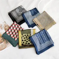 Small Square Silk Fashion Scarf main image 2