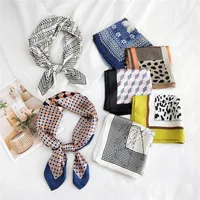 Small Square Silk Fashion Scarf main image 3