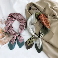 Small Square Silk Fashion Scarf main image 4