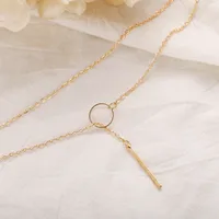 Simple Style Alloy Necklace Wholesale main image 2