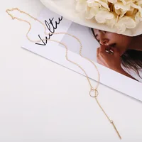 Style Simple Alliage Collier De Gros main image 3