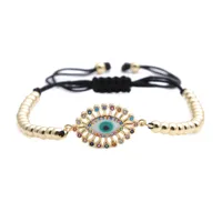 Letter Fashion Copper Bracelets Wholesale main image 2