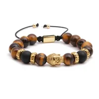 Buddha Fashion No Inlaid Stainless Steel Bracelets Wholesale sku image 1