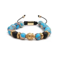 Buddha Fashion No Inlaid Stainless Steel Bracelets Wholesale sku image 8