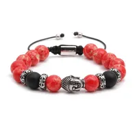 Buddha Fashion No Inlaid Stainless Steel Bracelets Wholesale sku image 9